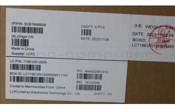 Lenovo 5CB1M48908 COVER Upper Case ASM_ITA L83FS BK TEX