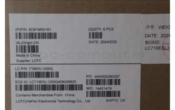 Lenovo 5CB1M50161 COVER Upper Case ASM_ITA L 82YYBKTEX