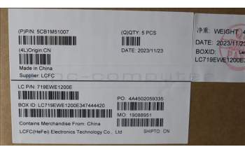 Lenovo 5CB1M51007 COVER Upper Case ASM_GRE L 83DFGY RGB