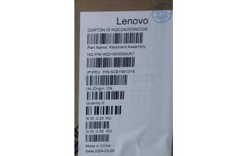 Lenovo 5CB1N61318 COVER Upper Case ASM_SLV H83DR LG STO GY
