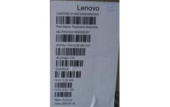 Lenovo 5CB1N61331 COVER Upper Case ASM_POR H83DR LG GY
