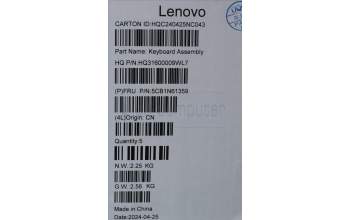 Lenovo 5CB1N61359 COVER Upper Case ASM_SPA H83DR CB STO GY