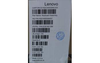 Lenovo 5CB1N61389 COVER Upper Case ASM_SPA H83DR CB GY
