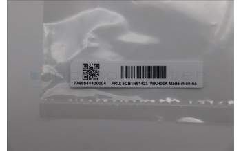 Lenovo 5CB1N61423 COVER Hinge Cover w/Antenna C 83FD White