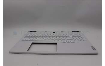 Lenovo 5CB1N62155 C-Cover with keyboard, Hungarian, White, RGB Backlight, UK