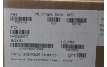 Lenovo 5CB1N62183 COVER COVER L 83DN STRIP_COVER BEZEL