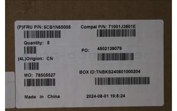 Lenovo 5CB1N65005 COVER UpperCase_EURO ENG C 83G1 CG FP BL