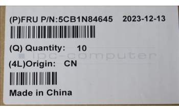 Lenovo 5CB1N84645 COVER Hinge Cap C 83DH LG