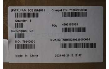Lenovo 5CB1N92821 COVER UpperCase ITA C83FW FP CG NBL AL