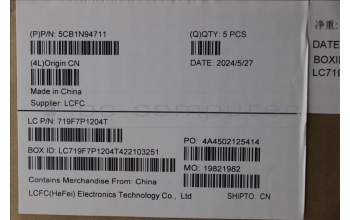 Lenovo 5CB1N94711 COVER Upper Case ASM_HBW L83E5NFP AG NBL