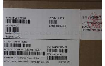 Lenovo 5CB1N94808 COVER Upper Case ASM_SWS L 83E5AG BL