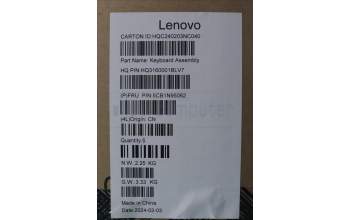 Lenovo 5CB1N95062 COVER Upper Case ASM ENG H 83DS FP LG