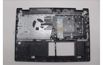 Lenovo 5CB1N95065 C-Cover with keyboard, Italian, Luna Grey, Fingerprint, UK