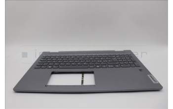 Lenovo 5CB1N95065 C-Cover with keyboard, Italian, Luna Grey, Fingerprint, UK