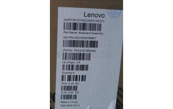 Lenovo 5CB1N95086 COVER Upper Case ASM SLV H 83DS FP LG