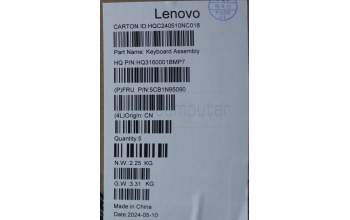 Lenovo 5CB1N95090 COVER Upper Case ASM BUL H 83DS FP LG
