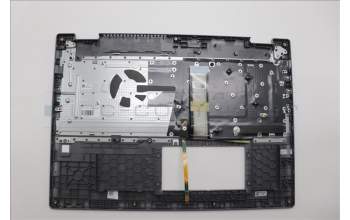 Lenovo 5CB1N95090 C-Cover with keyboard, Bulgarian, Luna Grey, Fingerprint, UK