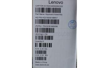 Lenovo 5CB1N95096 COVER Upper Case ASM ITA H 83DS FP CB