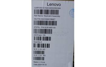 Lenovo 5CB1N95100 COVER Upper Case ASM POR H 83DS FP CB