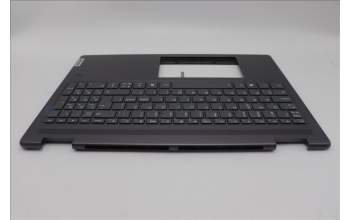 Lenovo 5CB1N95140 C-Cover with keyboard, Nordic, Storm Grey, FingerPrint, UK