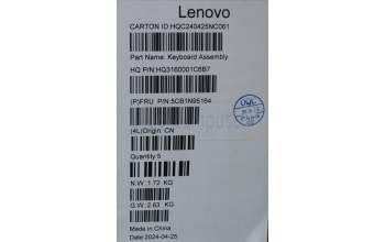 Lenovo 5CB1N95164 COVER UpperCaseASM ITA H83DL NFP SG