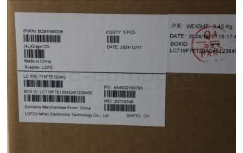 Lenovo 5CB1N95336 COVER Upper Case ASM_ITA L 83E6FP AB BL