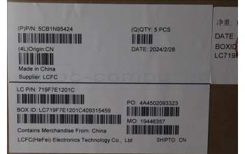 Lenovo 5CB1N95424 COVER Upper Case ASM_RUS L 83E6AG NBL