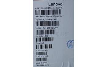 Lenovo 5CB1N95777 COVER UpperCaseASM EURO ENG H83DK FP SG