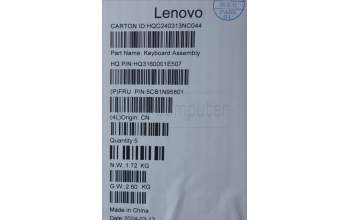 Lenovo 5CB1N95801 COVER UpperCaseASM SLV H83DK NFP SG