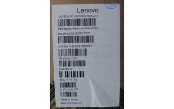 Lenovo 5CB1N95803 COVER UpperCaseASM SWS H83DK NFP SG
