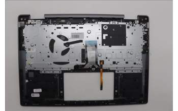 Lenovo 5CB1N95813 C-Cover with keyboard, Belgian, Storm Grey, Non-FingerPrint, UK