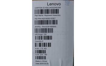 Lenovo 5CB1N96845 COVER UpperCaseASM FRA H83DK NFP SG