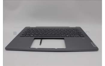 Lenovo 5CB1N96876 C-Cover with keyboard, French, Arctic Grey, FingerPrint, US