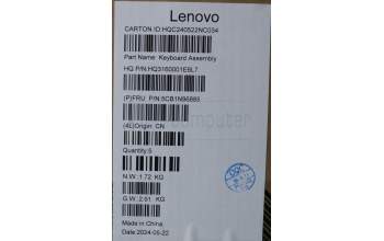 Lenovo 5CB1N96885 COVER UpperCaseASM HUN H83DK NFP ARG