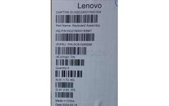 Lenovo 5CB1N96886 COVER UpperCaseASM HBW H83DK NFP ARG