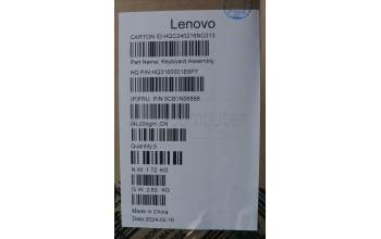 Lenovo 5CB1N96888 COVER UpperCaseASM GER H83DK NFP ARG