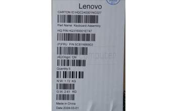 Lenovo 5CB1N96903 COVER UpperCaseASM BUL H83DK NFP ARG
