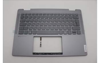 Lenovo 5CB1N96903 C-Cover with keyboard, Bulgarian, Arctic Grey, Non-FingerPrint, UK