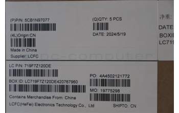 Lenovo 5CB1N97077 COVER Upper Case ASM_ITA L 83E7FP AG BL