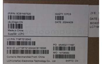 Lenovo 5CB1N97520 COVER Upper Case ASM_SPA L 83E7AGNBL