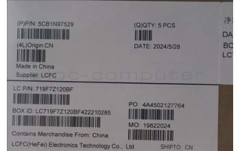 Lenovo 5CB1N97529 COVER Upper Case ASM_FRA L 83E7AGNBL