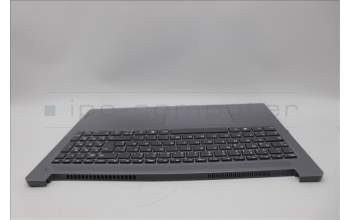 Lenovo 5CB1N97530 C-Cover with keyboard, German, Arctic Grey, Non-Backlight, UK