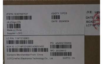Lenovo 5CB1N97537 COVER Upper Case ASM_BEL L 83E7AGNBL