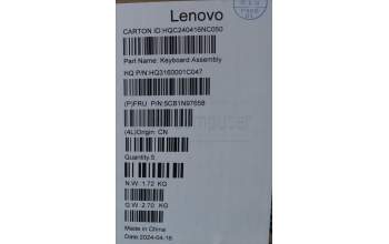 Lenovo 5CB1N97658 COVER UpperCaseASM UKE H83DJ NFP SG