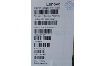 Lenovo 5CB1N98053 COVER UpperCaseASM HUN H83DJ NFP TT