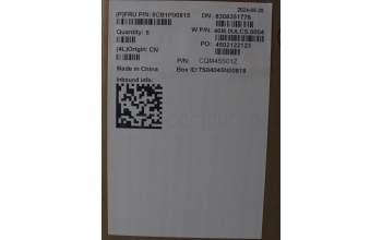 Lenovo 5CB1P00815 COVER Upper Case ASM_BUL W21MR AG BL H