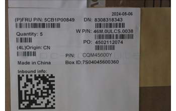 Lenovo 5CB1P00849 COVER Upper Case ASM_ENG W21MR AG H