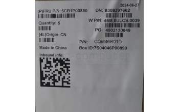 Lenovo 5CB1P00850 COVER Upper Case ASM_FRA W21MR AG H