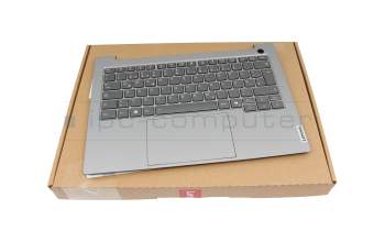 5CB1P00883 teclado incl. topcase original Lenovo DE (alemán) antracita/canaso