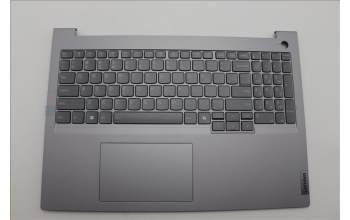 Lenovo 5CB1P01000 C-Cover with keyboard,English,Arctic Grey,Backlight